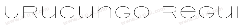 Urucungo Regular字体转换